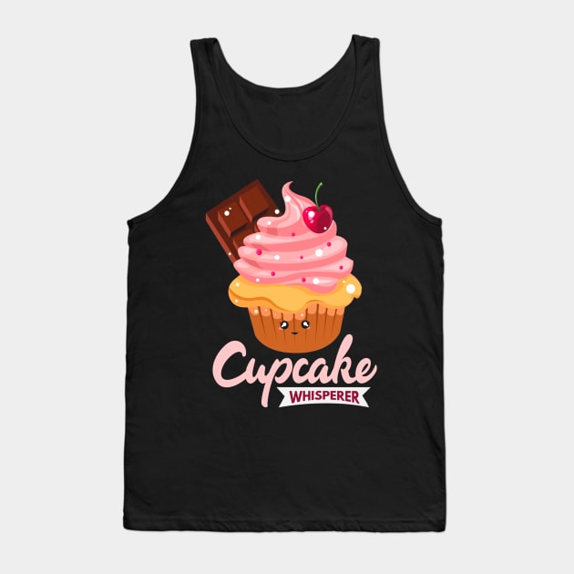 Cupcake Whisperer Bakers Cupcake Cult Tank Top by CarleyMichaels